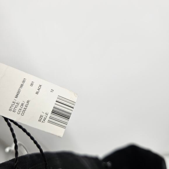 Marc Jacobs Trousers Dress Pants Black High Waisted Straight Leg Pintuck NWT 12 - Picture 6 of 6